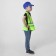 Carnival costume "DPS inspector", p. 32–34, 5-10 years old
