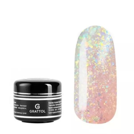 GRATTOL CAMOUFLAGE FARFOR No. 12, 15 ml modeling gel