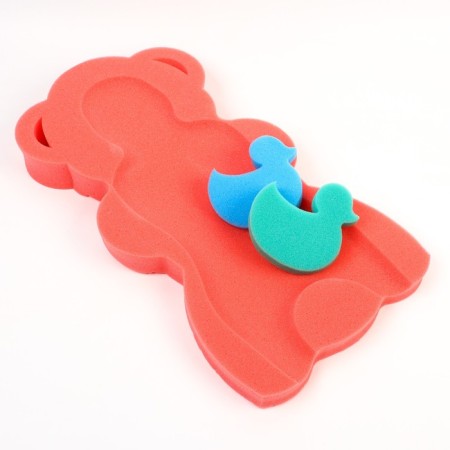Maxi swimming lining "Bear", red/pink color, 55x30x6cm-4