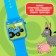 Musical watch "Blue Tractor"