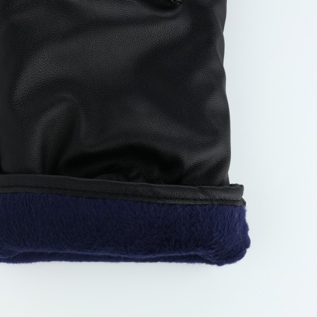 Gloves male, dimensionless, with insulation, black color-3