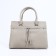 Luggage bag on lightning, 2 external pockets, color gray color