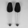 Pads for maintaining the shape of shoes with a spring, 39-45r-r, 2pcs, black color