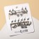 Earrings set 6 pairs "Rings" medallions, white color in silver
