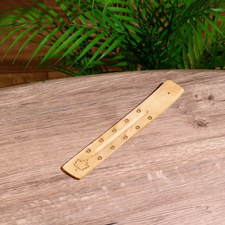 Bowl stand, wood, 25 cm, mix-3