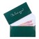 Envenue for money "Hardly!" SOFT Tach, Green Background, 8.3 x 16.2 cm