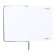 Lotted diary, A5, 136 sheets, leatherette, Devente.elizabeth, a solid cover with foam rubber, a snoop, perforation, lies, a block 70%, black