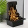 The desktop fountain from the network, the backlight "Golden Ganesh in the Grotto" 25x20x33 cm