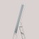 Floor mirror "Simple", white, 43x133cm