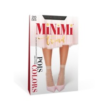 Women's socks Minimi Pois Colors 20, single size, Nero color