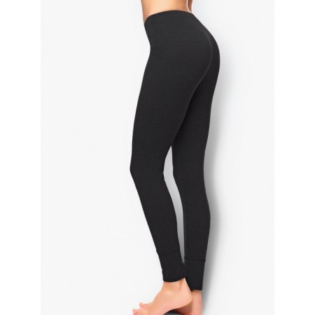 Female legins, size 46, height 176 cm, black color