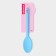 Spoon Garnish shares "luxury", 30 × 6 × 1 cm, blue color