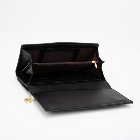 Wallet on magnets, black color-2
