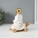 Polystone souvenir "Little Buddha on the Turtle" 17x11x17 cm