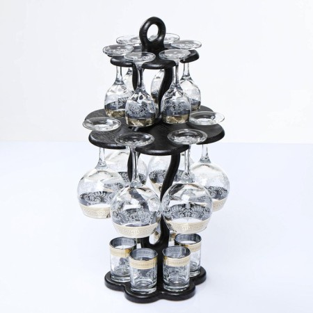 Mini-bar "Baroque" Bar Standing, 6 fuepers/glass/stop