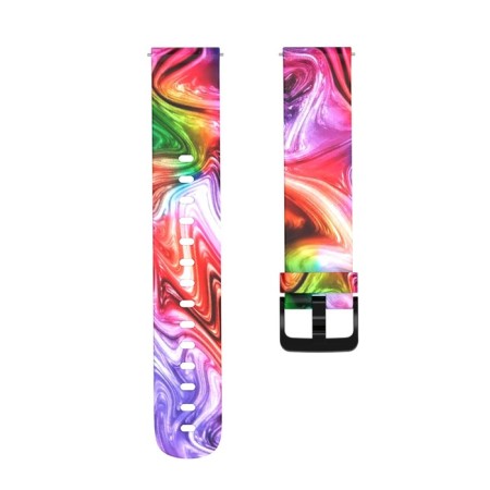 Smart-watch strap "Rainbow", 20 mm, silicone-1