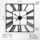 Wall clock, series: loft, D-58 cm, 1 aa