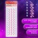 Rhinestones self-adhesive on the Flower Wave tape, 6-15 mm, 5 tapes