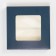 Chocolate box, confectionery packaging, “Sincerely”, with a window, 10.2 x 1.4 x 10.2 cm