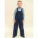 Semi-combinezone children, height 116 cm, dark blue color
