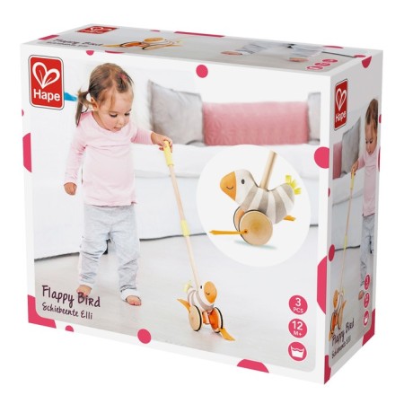 Ratalka with a Hape Pastel handle "Learning to walk" for children-2
