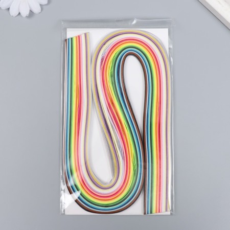 Strips for Quilling "Color" (NR 240 strips) Width 0.3 cm length 54 cm 26x11x0.5 cm-2