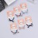 Hair gum "Vesta" beads, 4.5 cm, mix