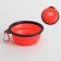 Silicone bowl “the thicker, the nicer”, 350 ml, red, 12.8 x 4.5 cm
