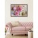 Reproduction of the painting "Tender Bouquet", 50x70, frame (56-230t)
