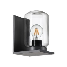Landscape Lamp Novotech. Fran, 18W, E27, 200x136x166 mm, dark gray color