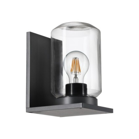 Landscape Lamp Novotech. Fran, 18W, E27, 200x136x166 mm, dark gray color
