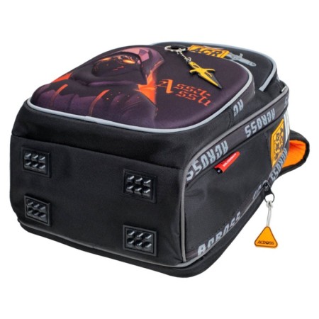 School backpack by Ergon. Spray Across 178 35*26*14 Mal + Pen, Sersh Ser/Oran 24-178-2-5