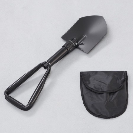 Folding shovel "Ranger" in a case, 60 cm, black