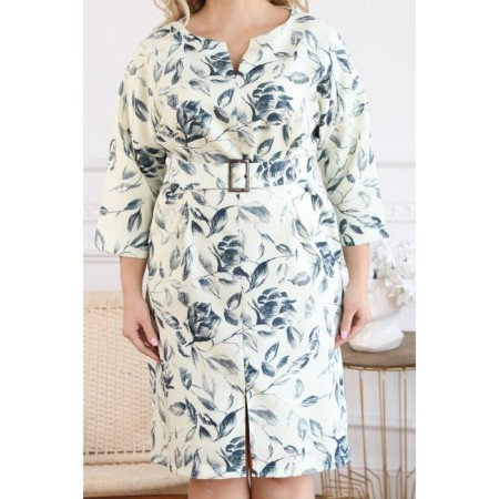 Women's dress, size 62, milk color-2