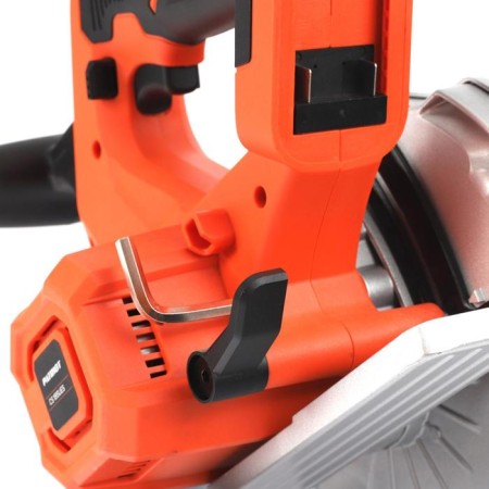 Dawed circular battery Patriot CS185UES, Li-Ion, 5100 rpm, 24 teeth, without bales and batteries-12