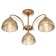 Ceiling lamp 3x40W E27, size 55x55x24 cm