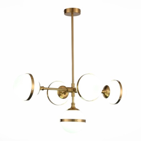 Suspension lamp ST LUCE. SL1157.303.05. Arbe. 5x40 W, E14, 105x63x55 cm, bronze color-3