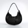 Women's bag Textura, baguette, small size, black color