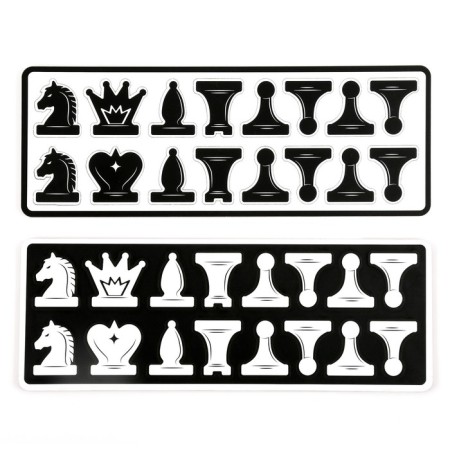 Figures for demonstration chess "Game time", 32 pcs, 5 x 4 cm-4