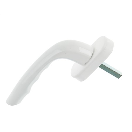 Window handle 01, metal, white