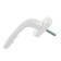 Window handle 01, metal, white