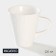 Porcelain tea tea magistro rodos, 220 ml, white color