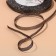 Brocade tape, 6 mm, 23 ± 1 m, black color No. 029