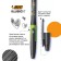 Gel handle washed by BIC Gelocity Illusion, node 0.7 mm, black ink, price for 1 pcs