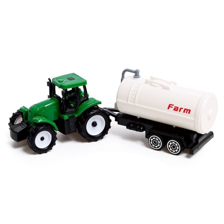 Game set "Farm", tractor, shed and animals-3