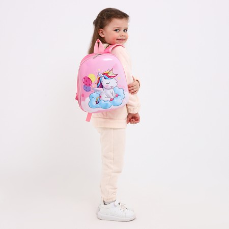 Baby backpack on lightning, pink color-2