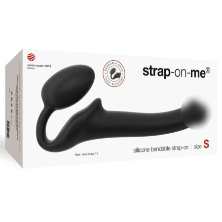 Strapon Strap-on-Me Semi-Raalistic bearing, Black S, 17 cm-3