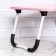 Table - breakfast tray, for a laptop, folding, pink, 60x40 cm