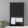 Photo frame plastic in 7 photos 10x15 cm "House" Black 55.5x33 cm