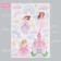 Interior color sticker "Princess at the castle" 50x70 cm